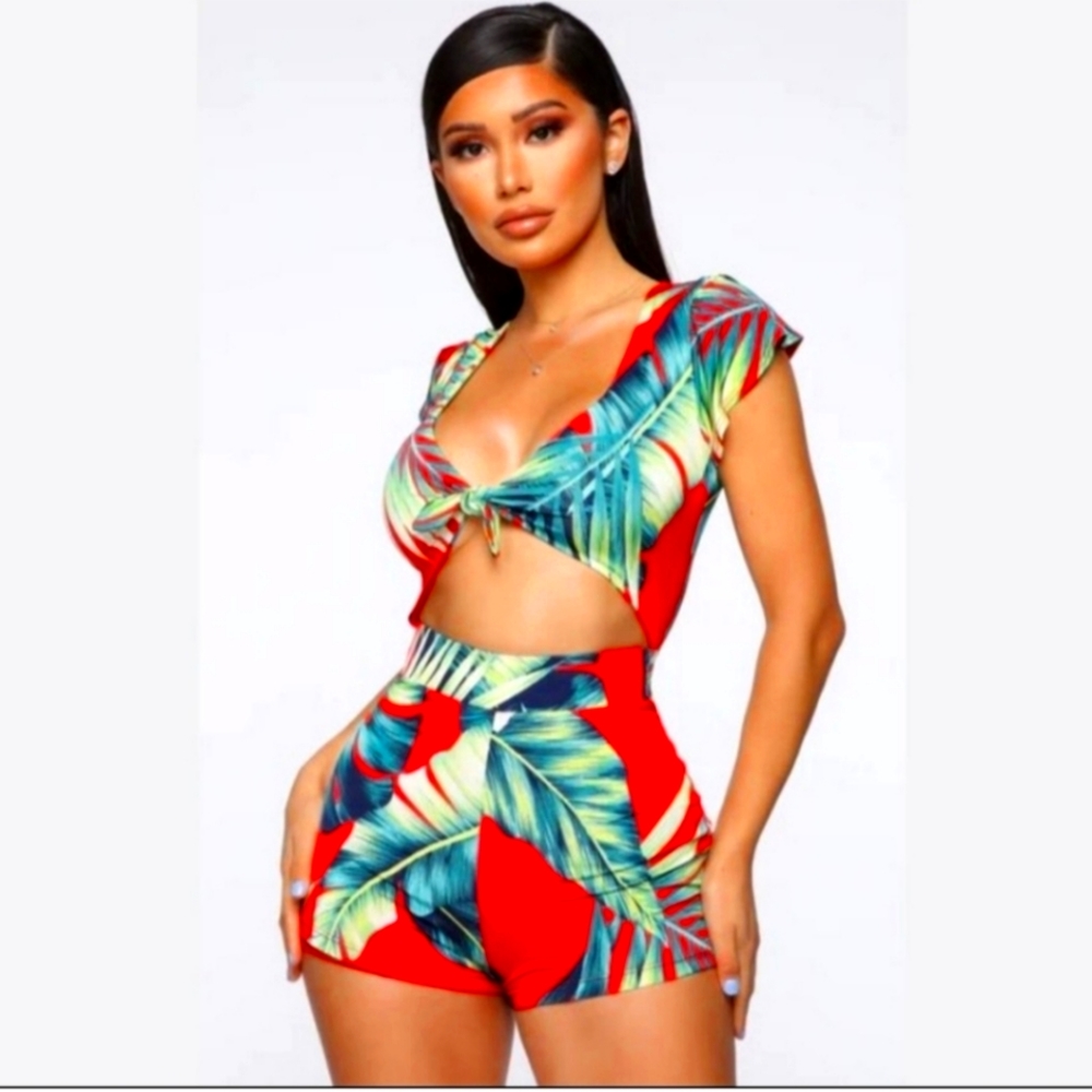 Tropical romper